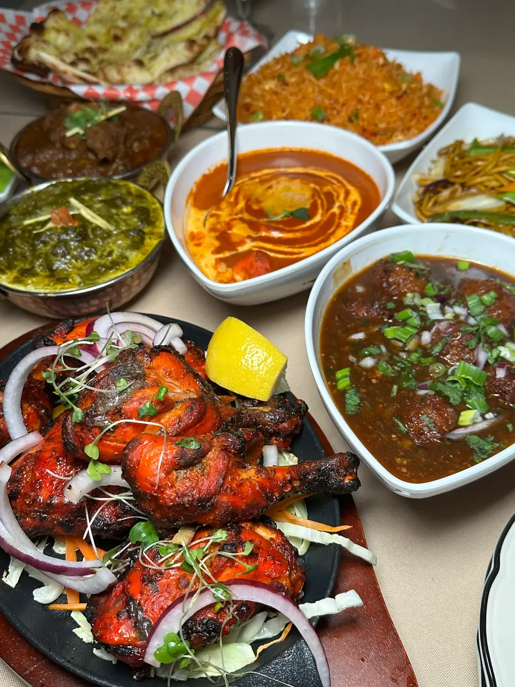 Tandoori Chicken & Curries