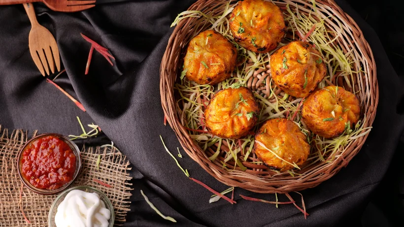 Tandoori veg Momo